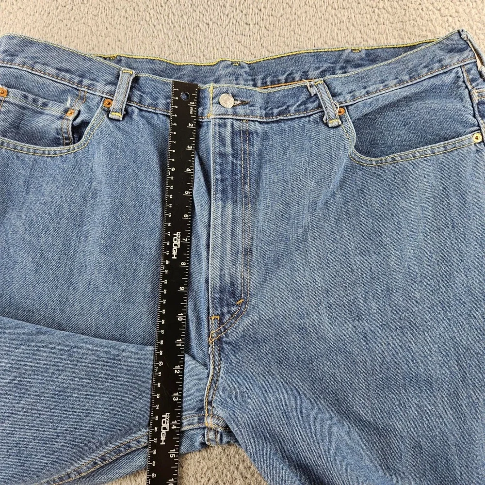 Levis 550 Jeans Mens 44x30 Blue Relaxed Fit Tapered Leg Baggy Workwear‎